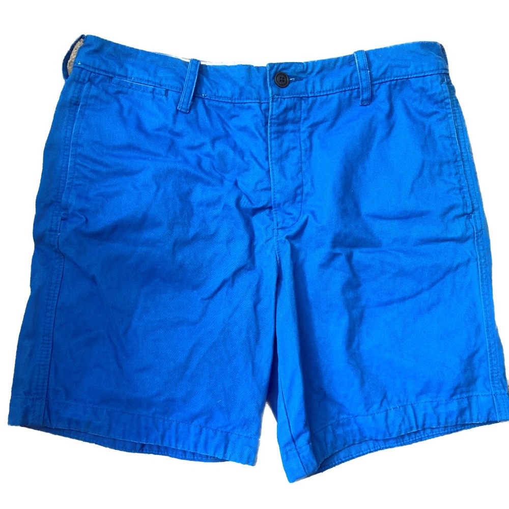 Abercrombie & Fitch Chino Shorts, Men's 36W, Royal Blue
